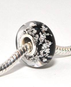 Bedel zwart glitters