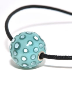 Ketting bol aqua