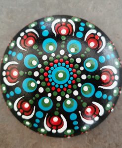 Mandala steen groot 1