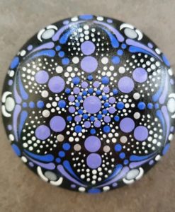 Mandala steen groot 2