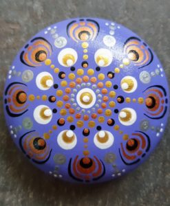 Mandala steen groot 3