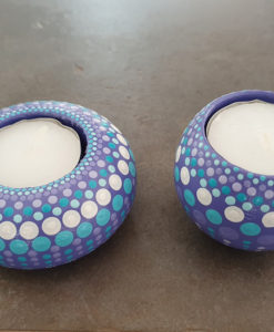 Alternative view of Waxinelichtjes paars