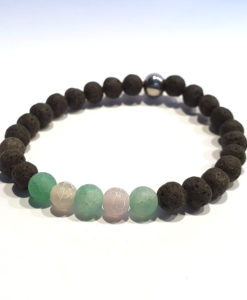Natuursteen armband 12-1