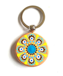 Mandala sleutelhanger