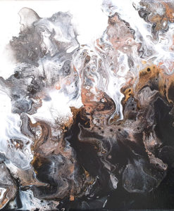 Schilderij "Touch of Gold"