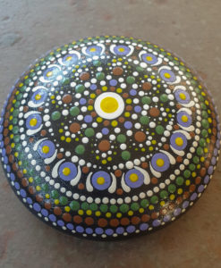 Alternative view of Mandala steen groot 4