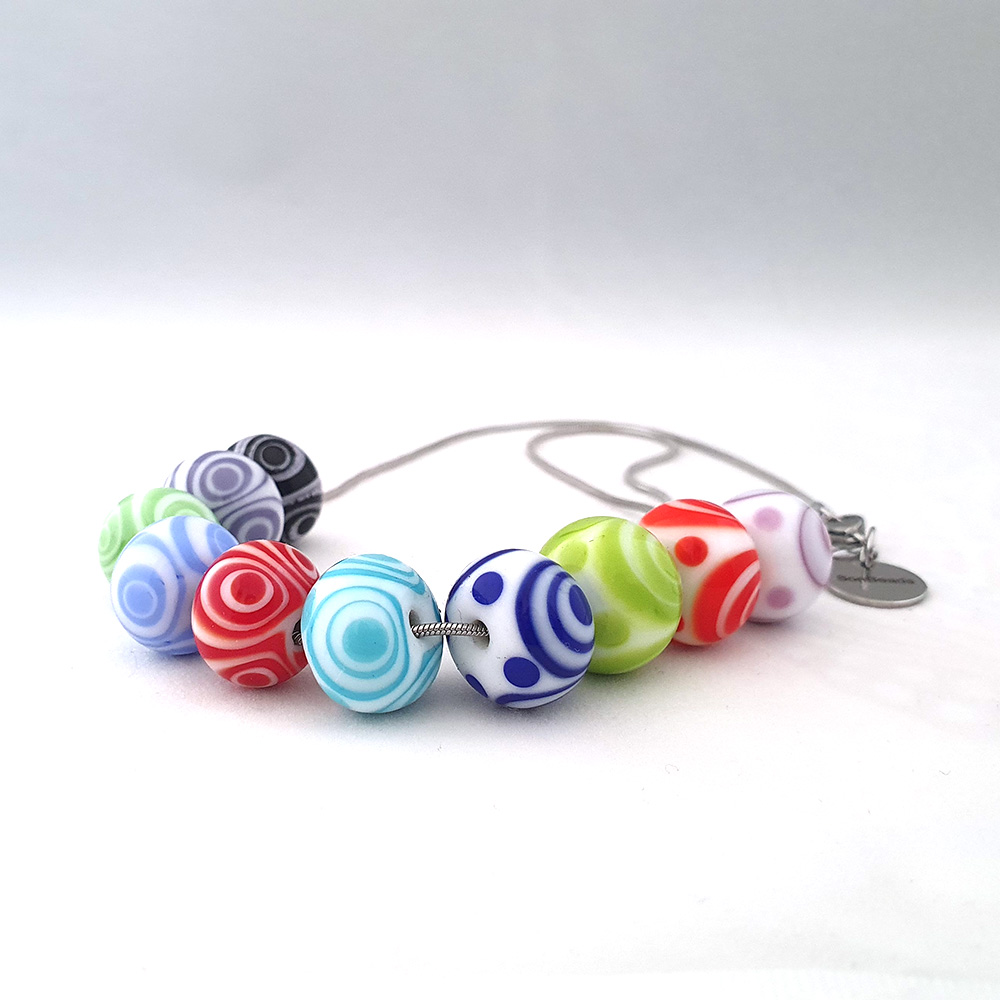 Ketting multicolor regenboog - Afbeelding 2
