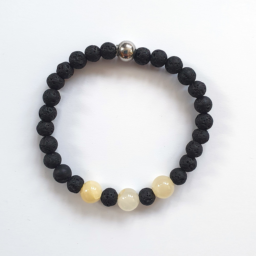 Natuursteen armband 24-02