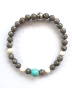 Natuursteen armband 24-05