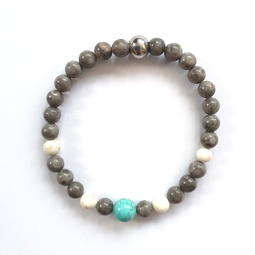 Natuursteen armband 24-05